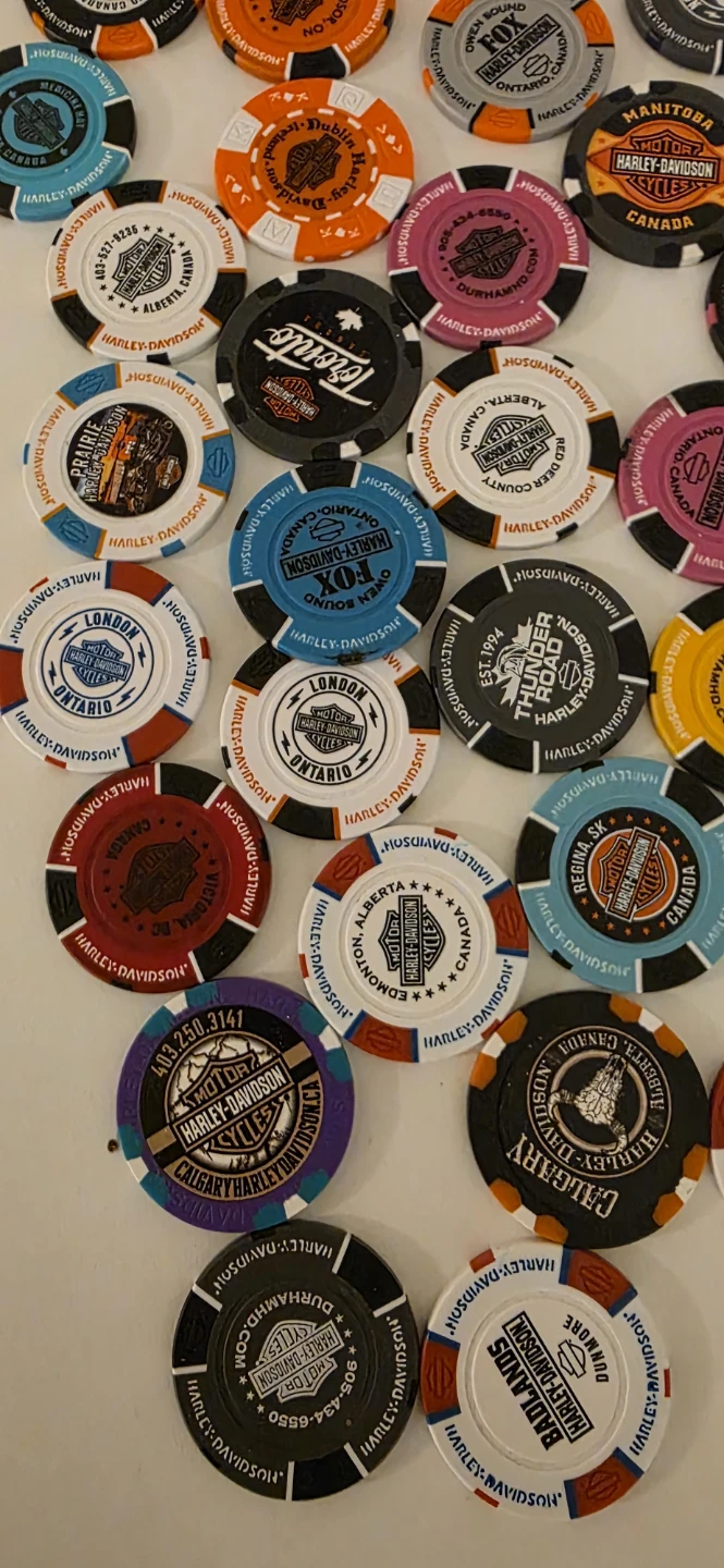 Harley-Davidson Poker Chips Collection - photo 2