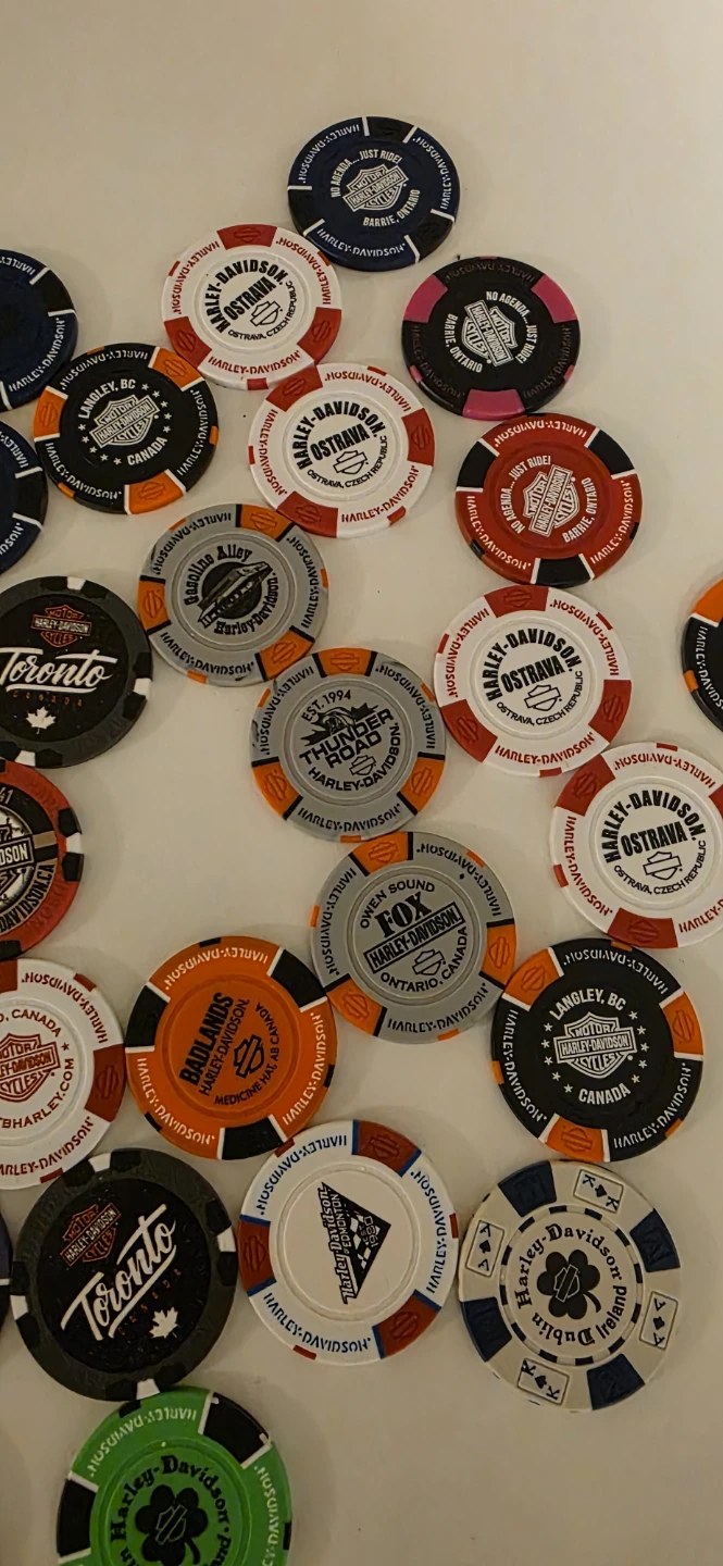 Harley-Davidson Poker Chips Collection - photo 3