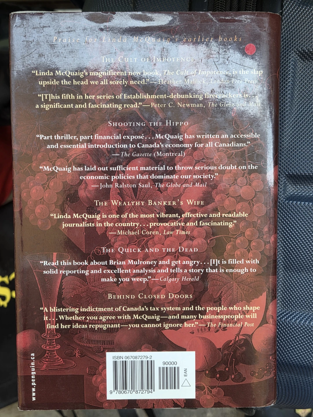 All You Can Eat by Linda McQuaig HARDCOVER - photo 2