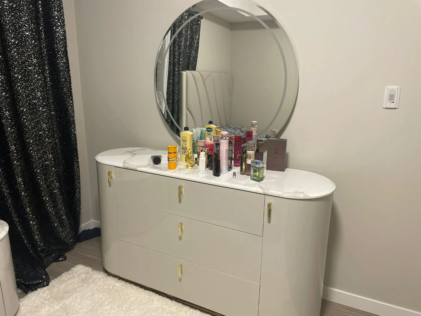 Set of Dresser, Bed frame, and Nightstand - photo 2