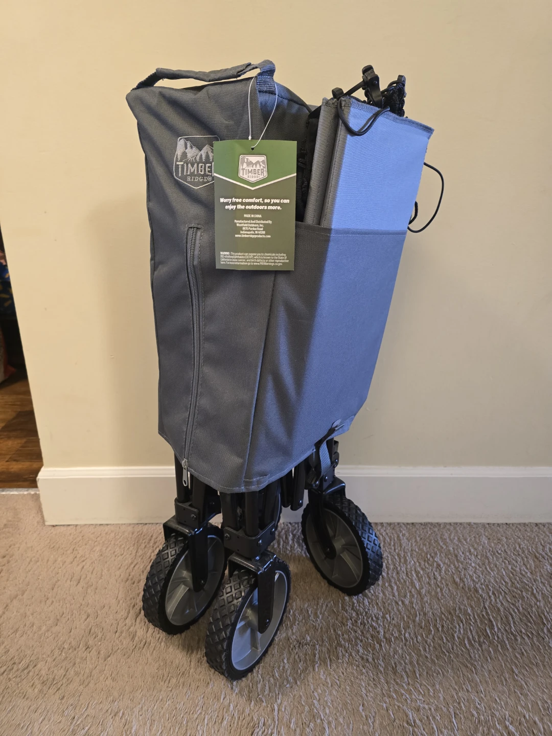 Timber Ridge Brand Folding Camping Cart 500LB