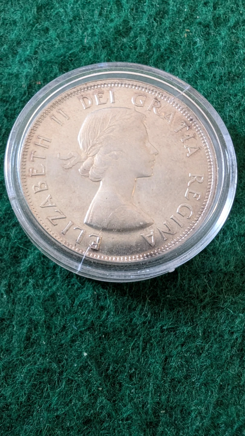 Canada 50 Cents Coin - 1959