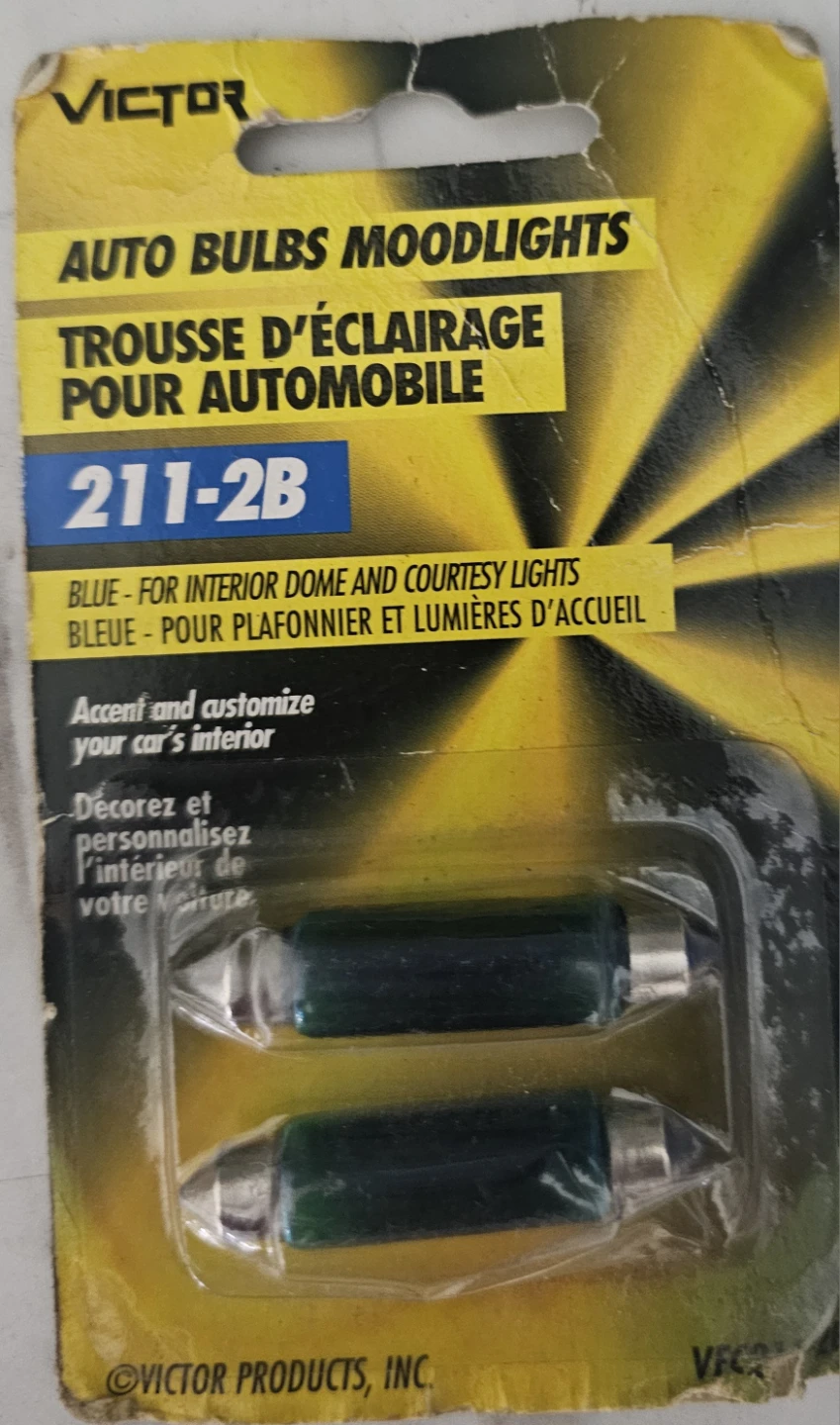 Victor Auto Bulbs Moodlights 211-2B Blue
