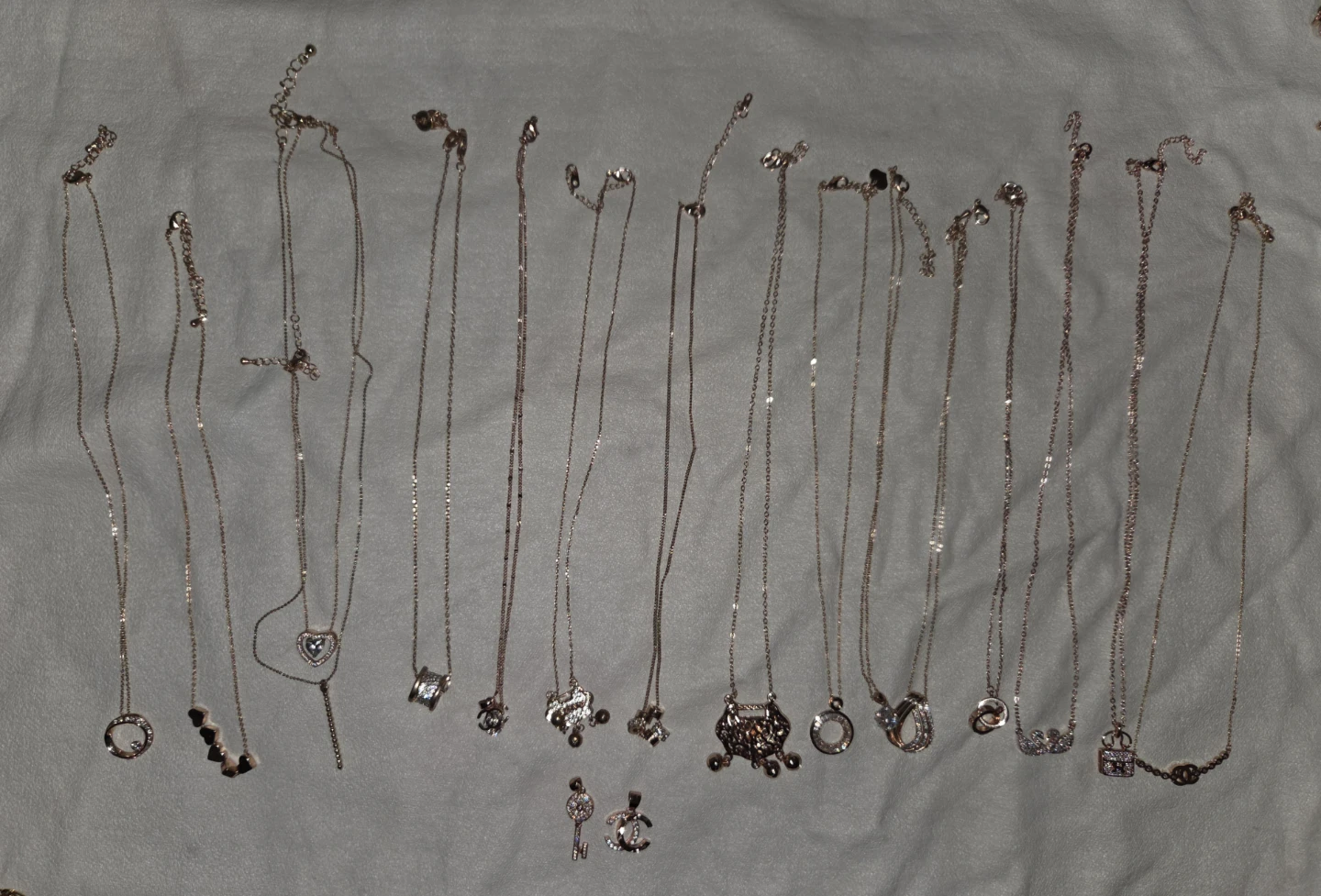 Rose Gold Jewelry Necklaces Collection