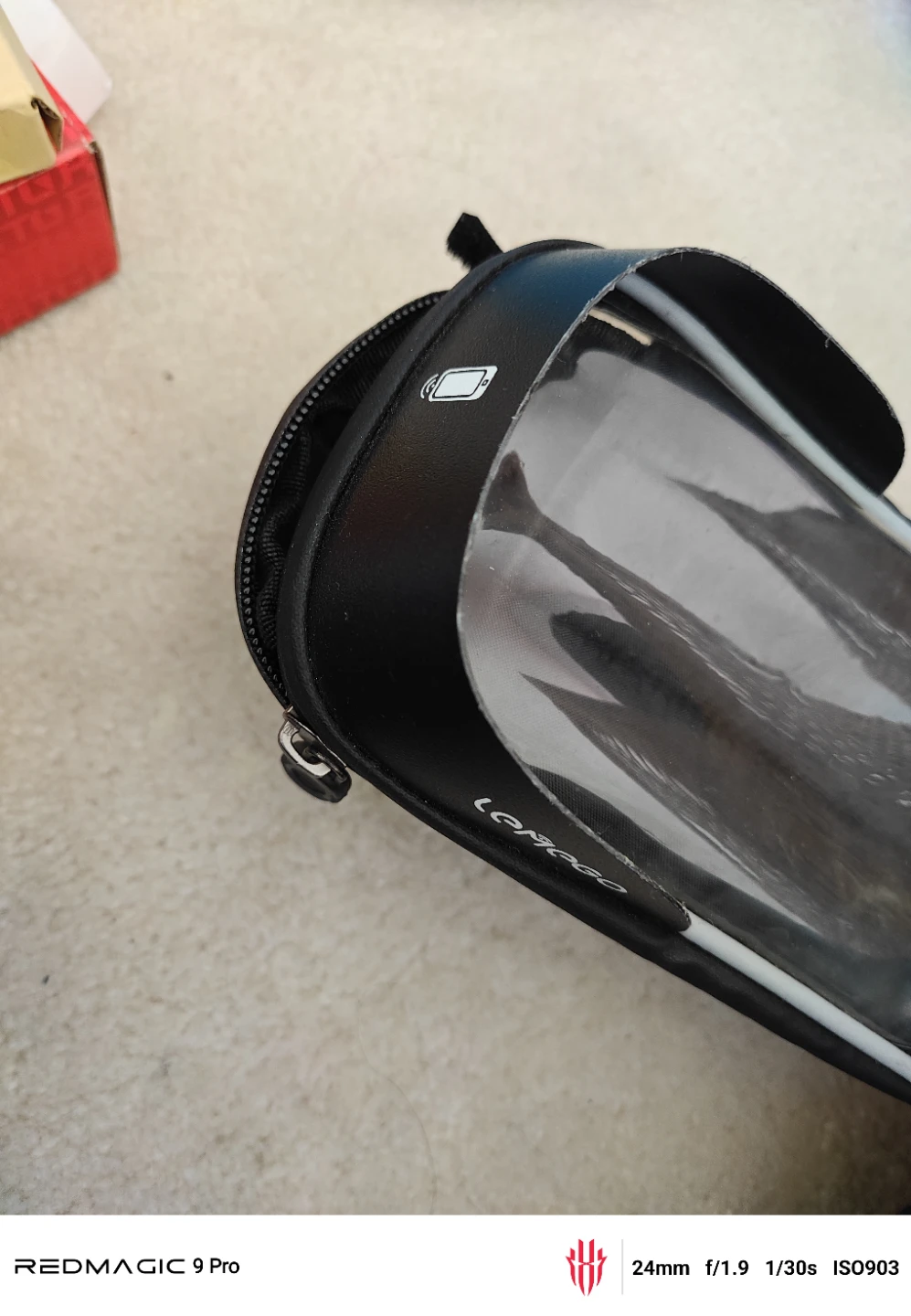 Black Bicycle Phone Mount Bag lemggo - photo 2