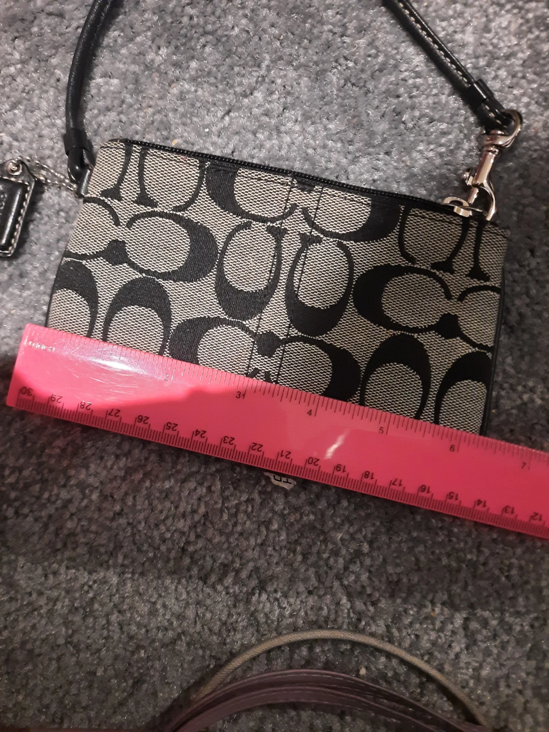 NWOT COACH Signature C Wristlet Pouch - photo 4