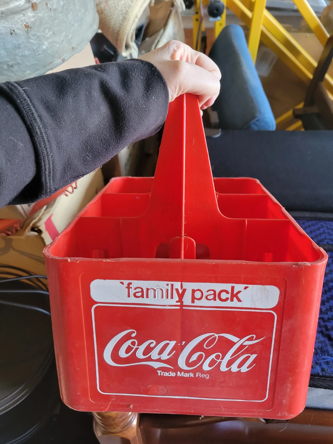 Vintage coca-cola family pack bottle carrier - photo 2