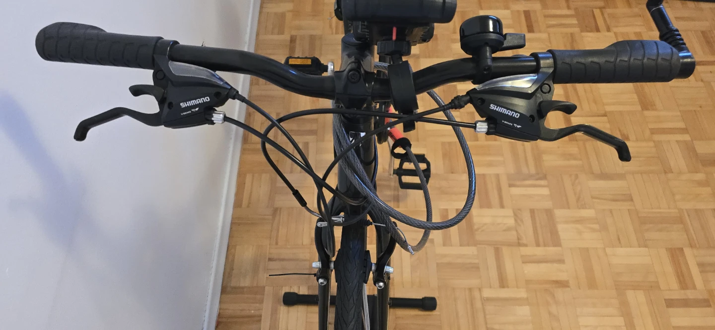Trek FX 1 hybrid bike (S size) with accessories - photo 2