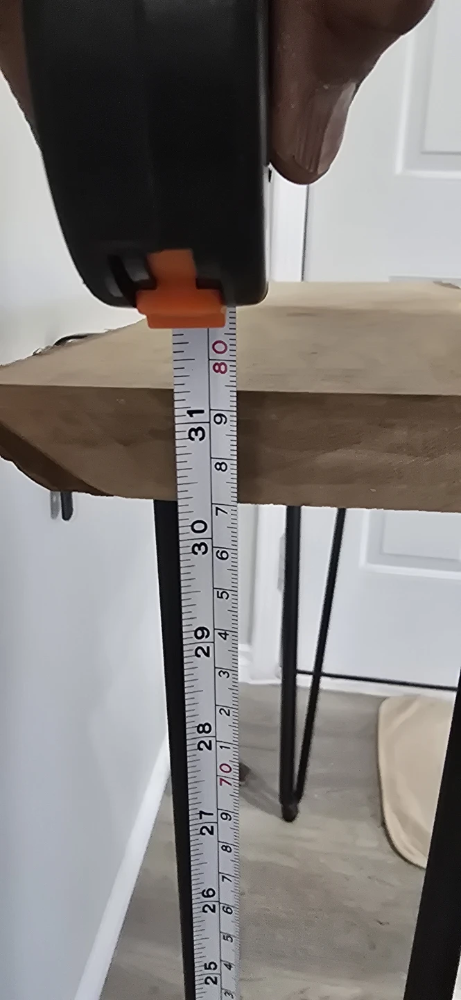 Live Edge Console Table with Hairpin Legs - photo 5