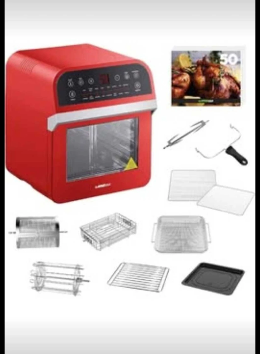 GoWISE USA GW44801 Deluxe 12.7-Quarts 15-in-1 Electric