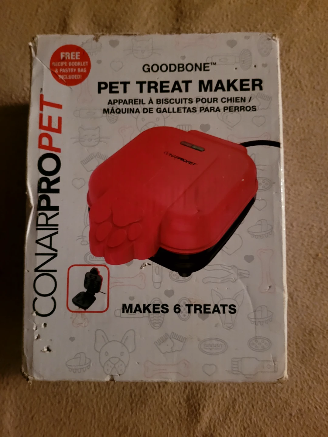 ConairPro Pet Goodbone Pet Treat Maker🥕
