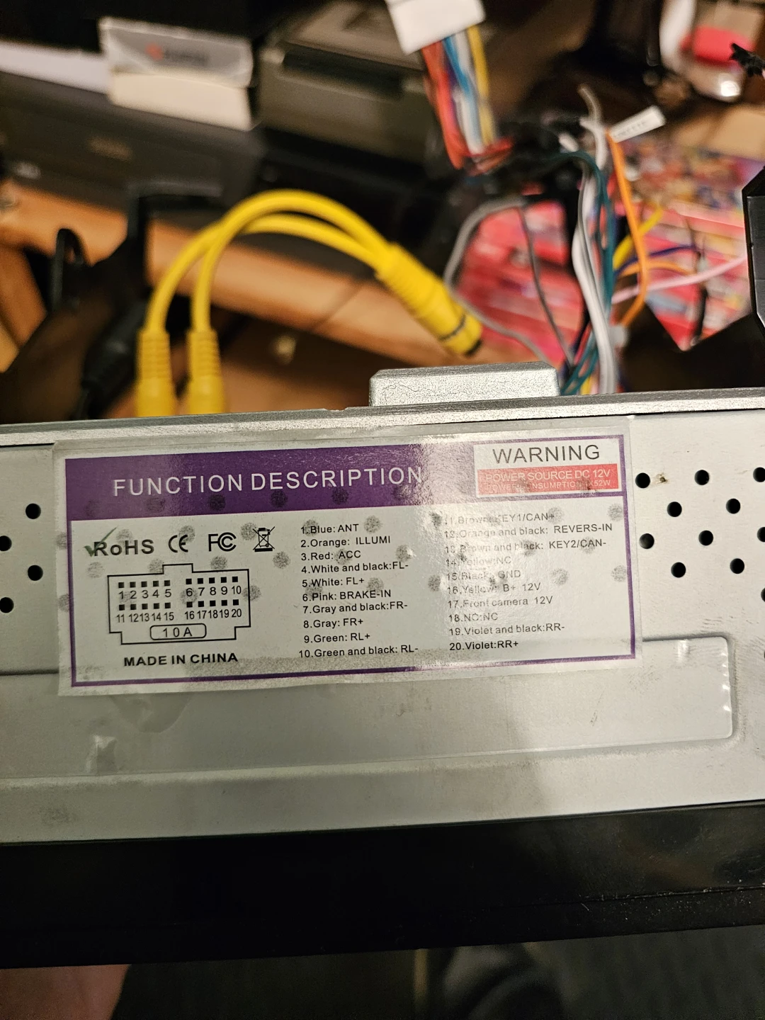 MAXIMACA TH0018 Car Stereo Receiver - photo 3