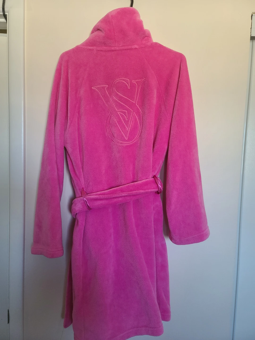 Victoria's Secret Pink Velour Robe