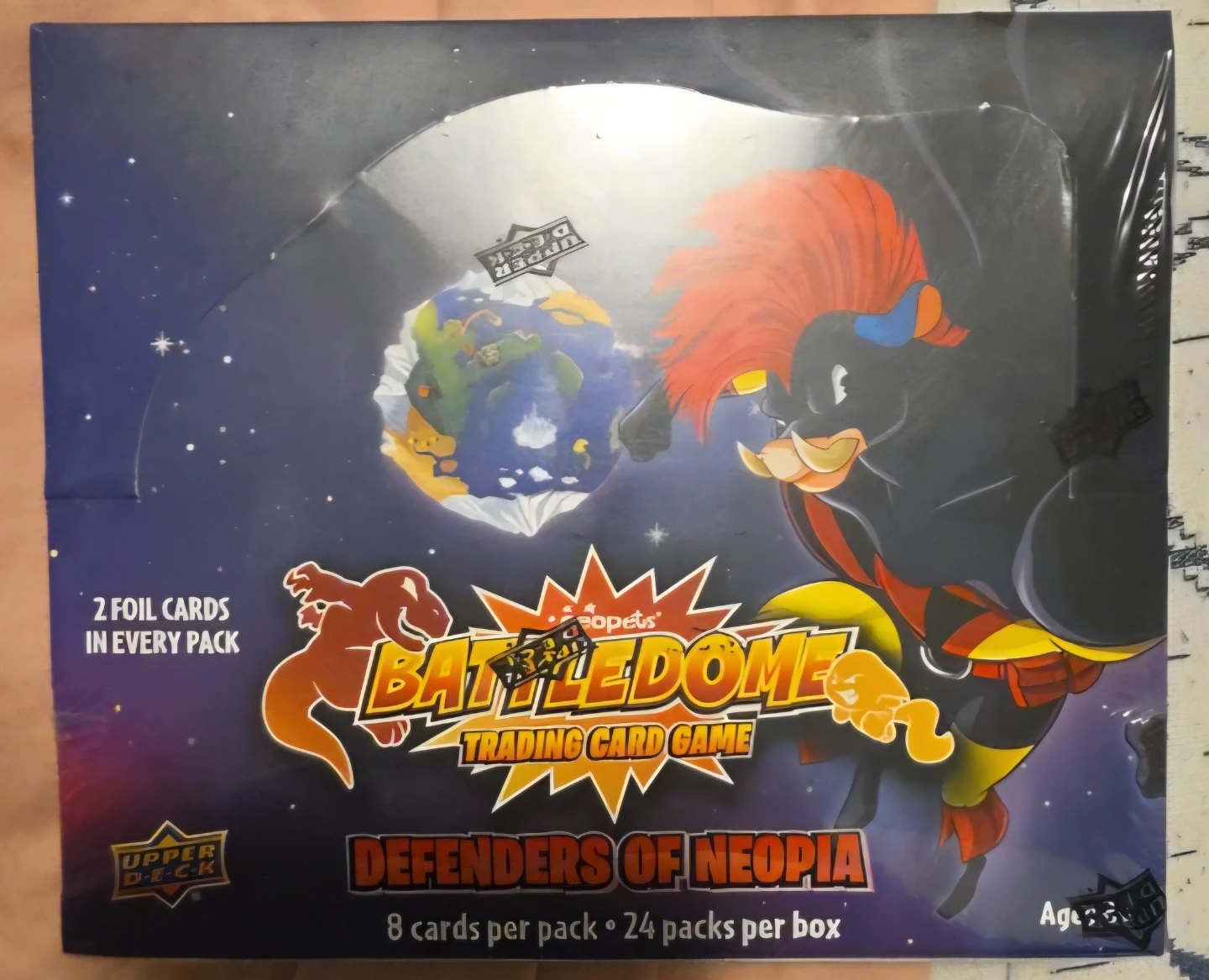 Upper Deck Battle Dome Trading Card Game Defenders of Neopia Box