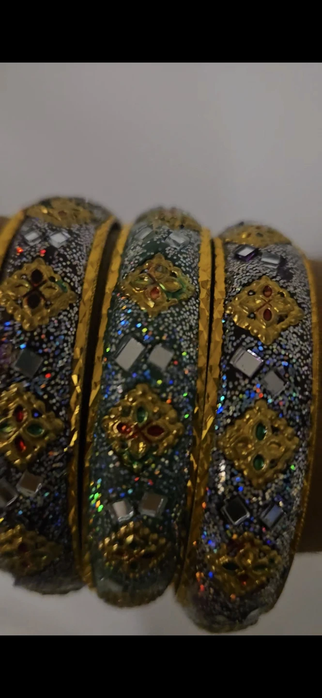 Set of 3 Decorative Bangles