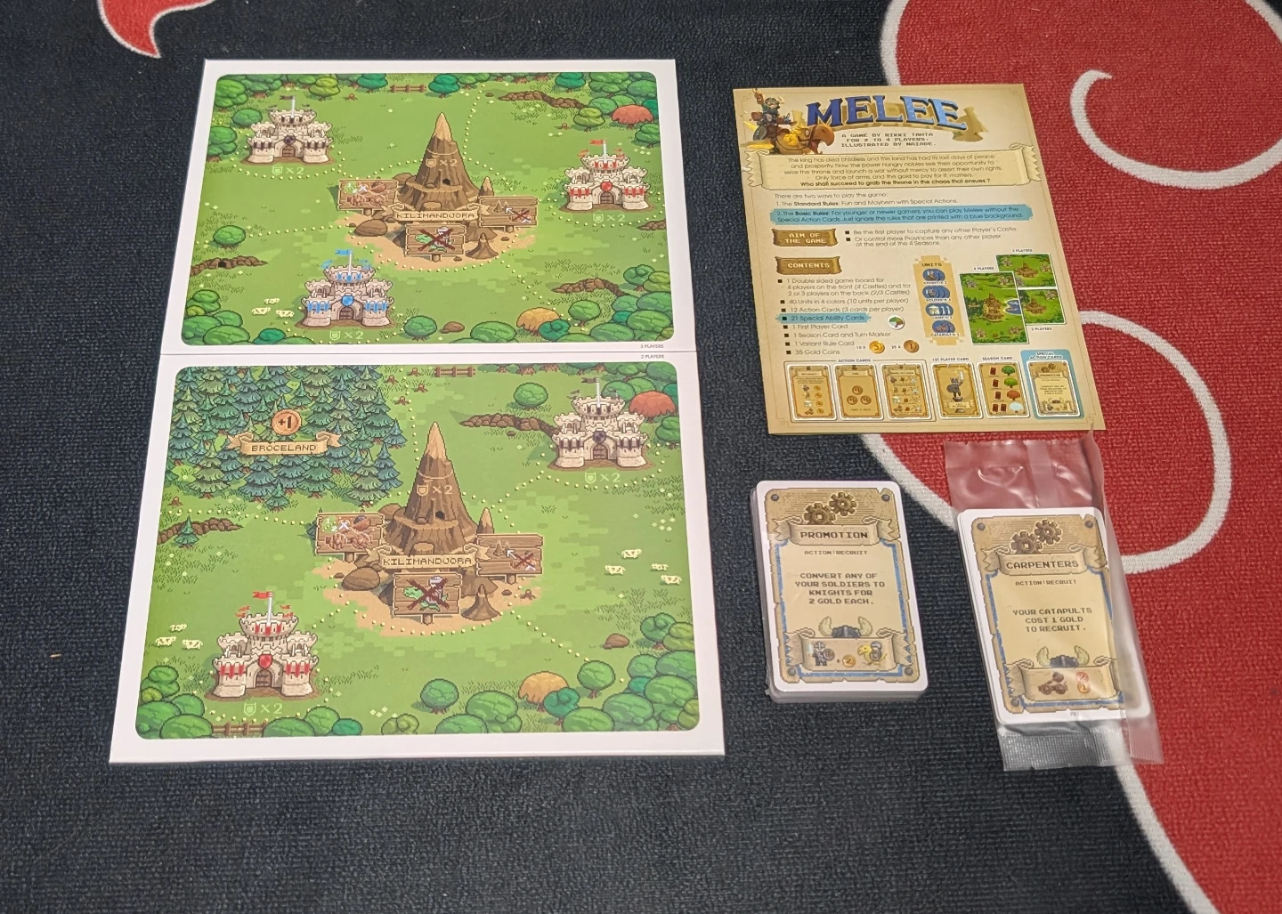 Melee Board Game Indie Boards & Cards Fantasy Strategy Game - photo 3
