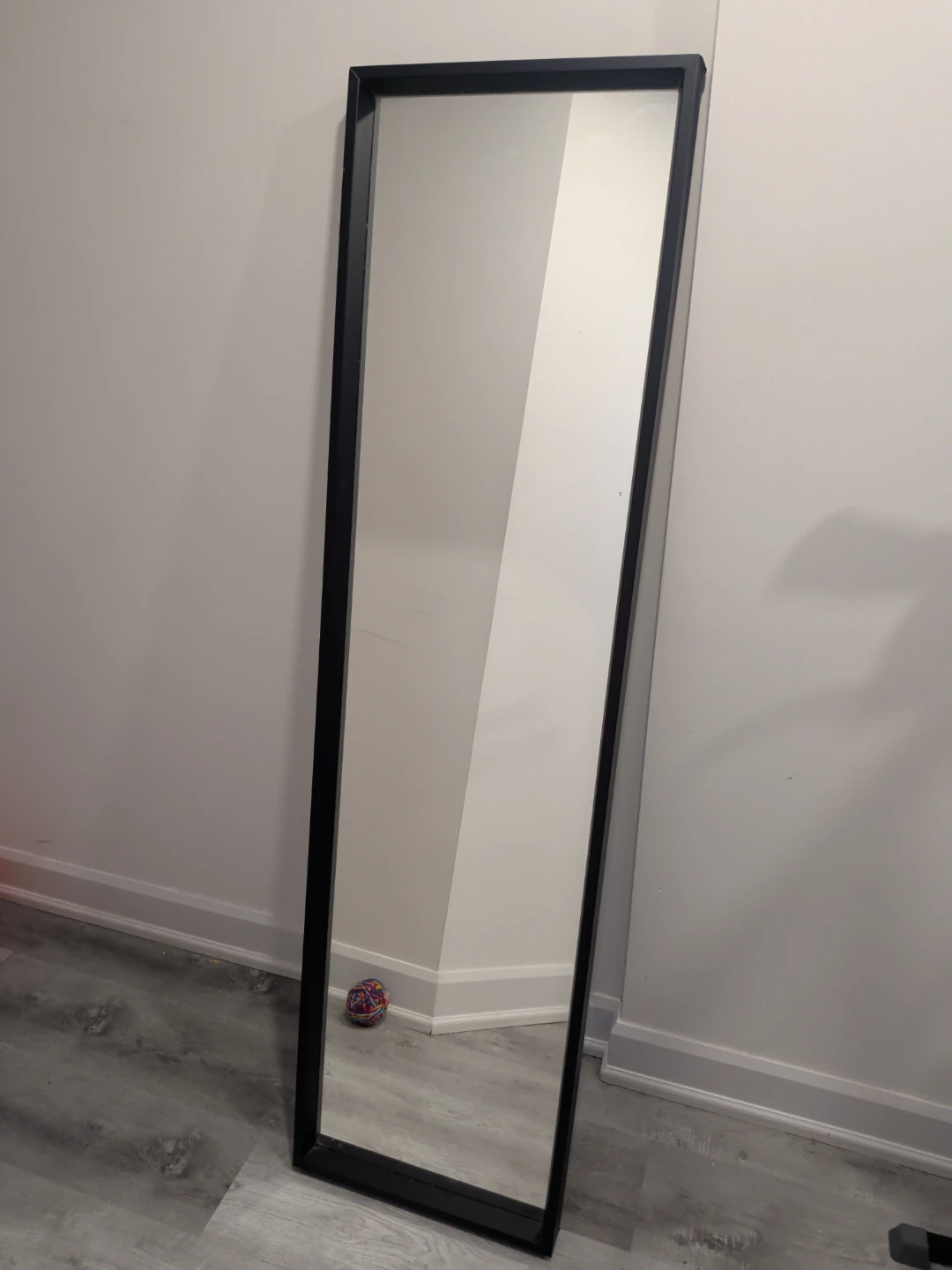 Full Length Mirror with Black Frame