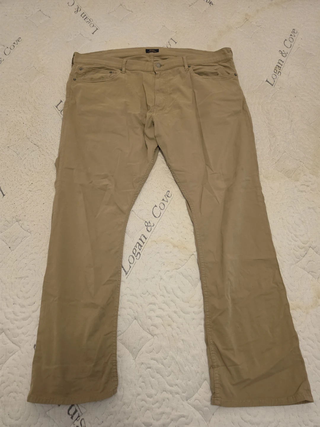 Ralph Lauren, Polo The Varick Slim (40/30, Tan)
