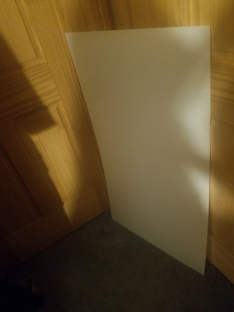White plastic Board