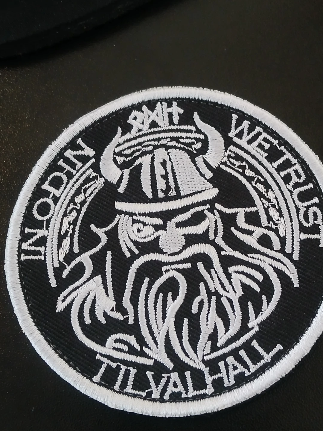Viking Odin Patch & Valknut Patch Set