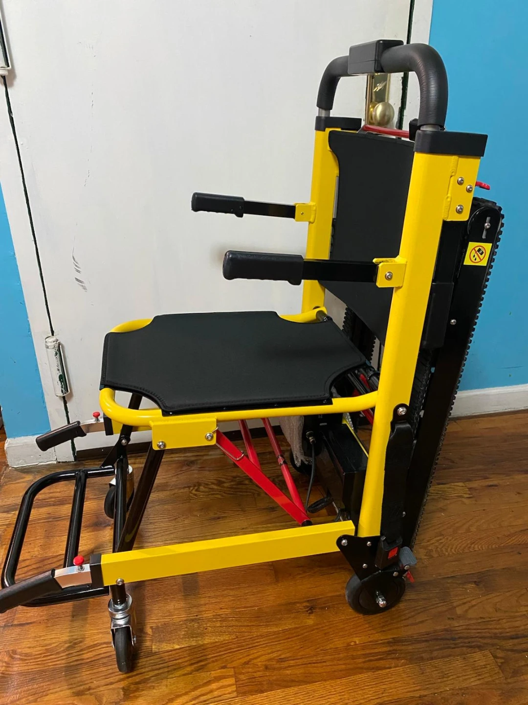 Yellow and Black Stair Climber Wheelchair - photo 3