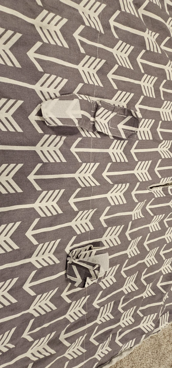 Mei Venco Grey Arrow Swaddle Sack