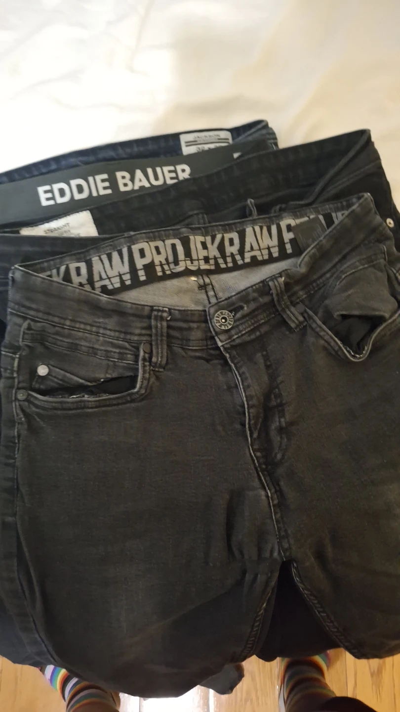 Eddie Bauer & Projekt Raw Jeans, Uniqlo & Hugo Boss Shirts - photo 5