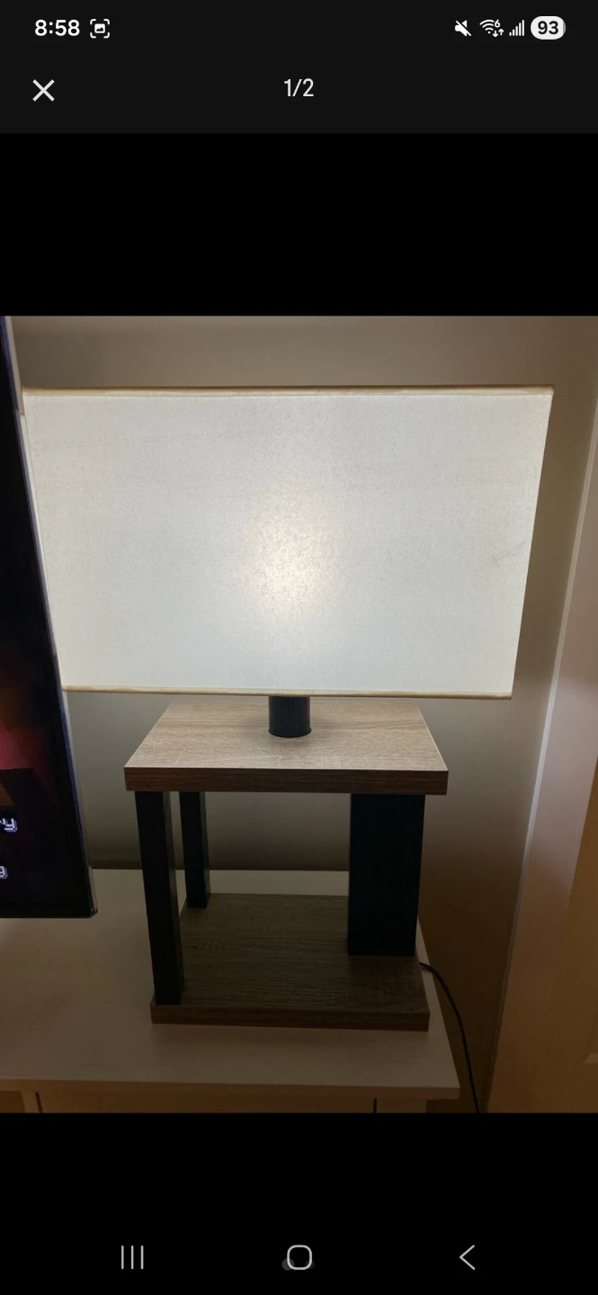 Rectangular Table Lamp