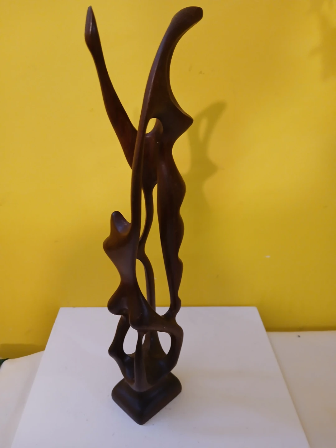 Abstract Wood Sculpture,12". - photo 2