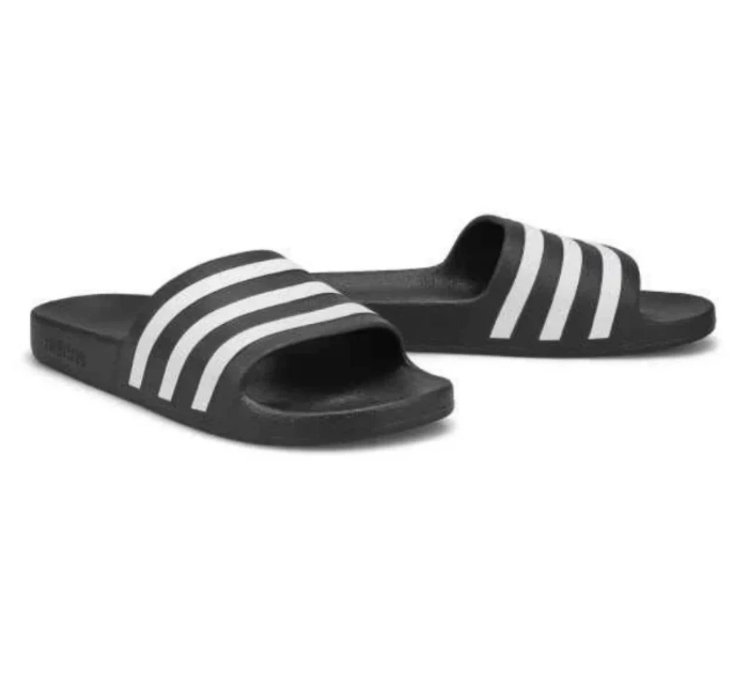 Adidas Adilette Slides - Black/White - photo 3