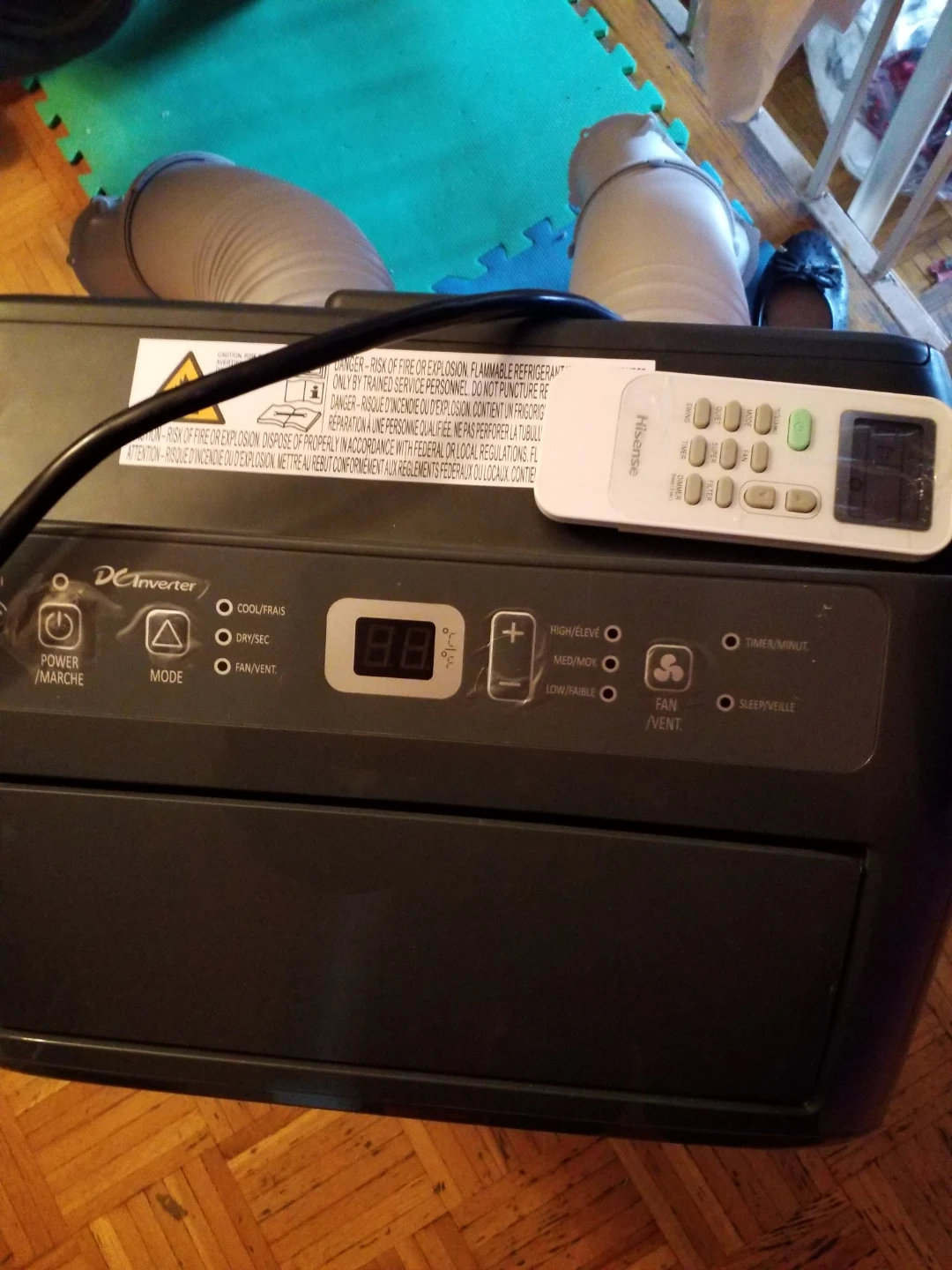 Hisense Portable Air Conditioner with Remote