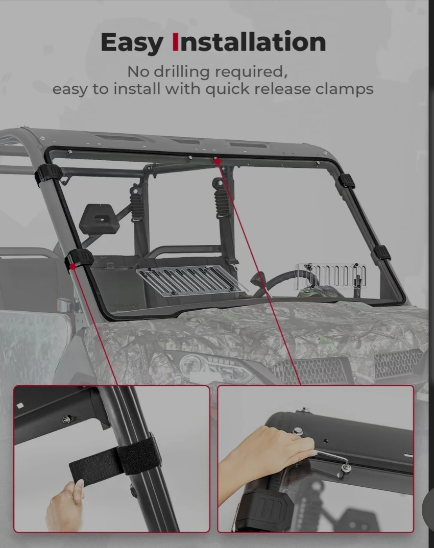 Kemimoto Windshield