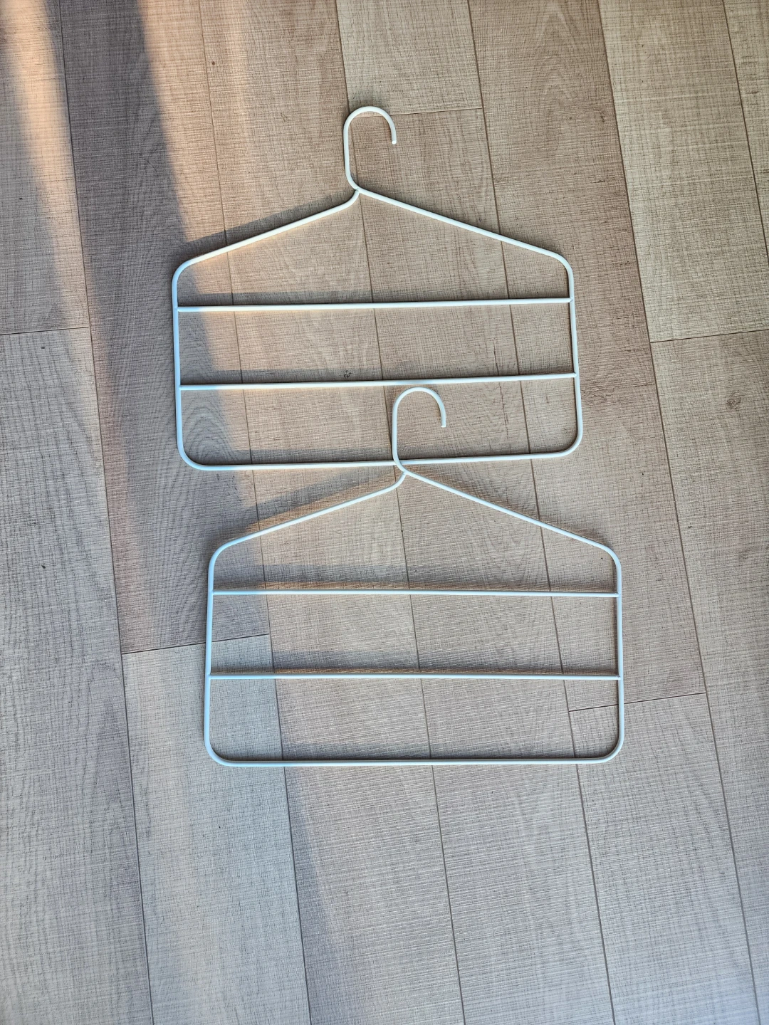 White Multi-Tier Hangers (Set of 2)