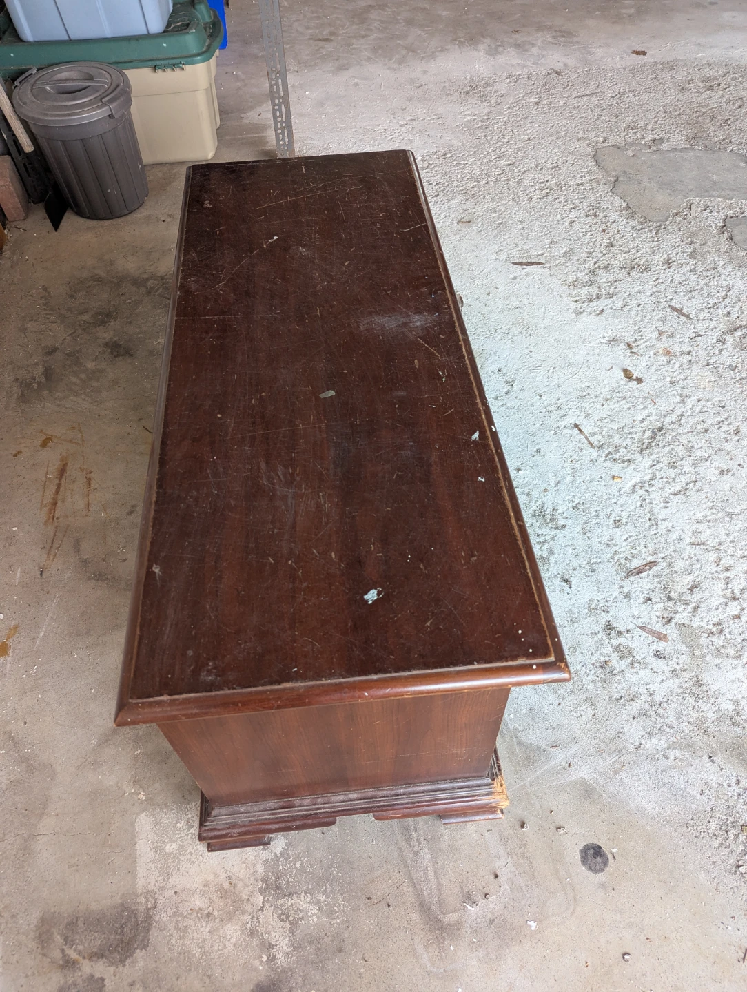 Vintage Wooden Storage Chest