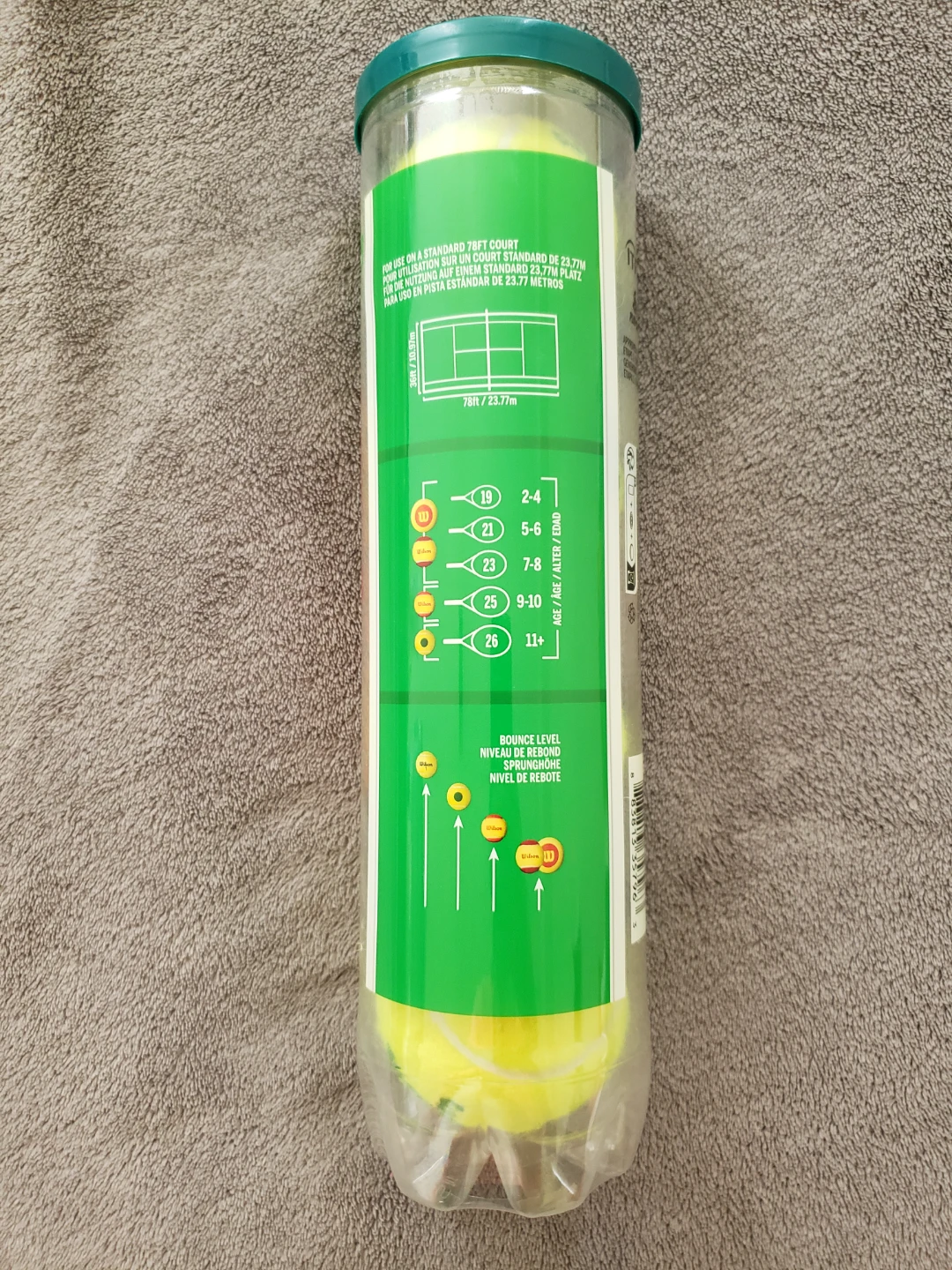 Wilson Starter Green Tennis Balls - photo 2