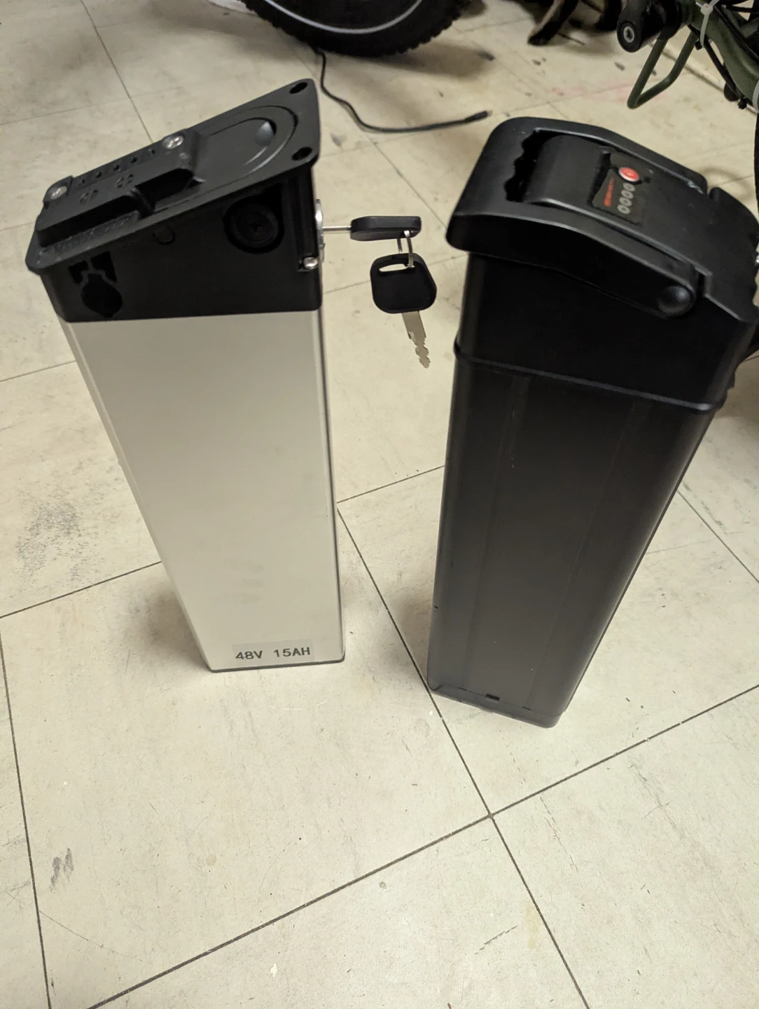 48V 15AH E-bike Battery Pack with Keys