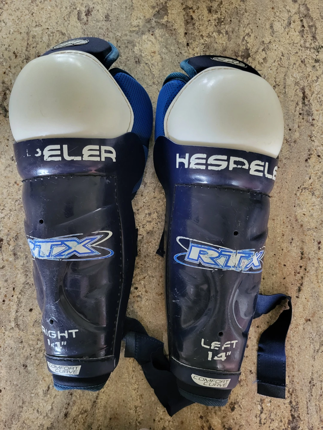 Hespeler RTX Hockey Shin Guards 14 inch