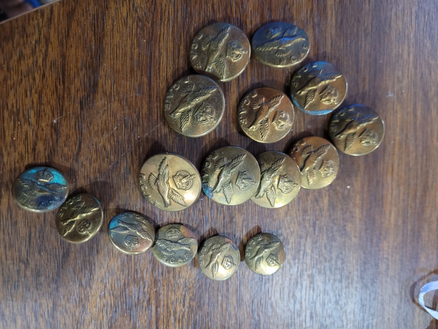 Vintage Military Style Buttons Lot - photo 3