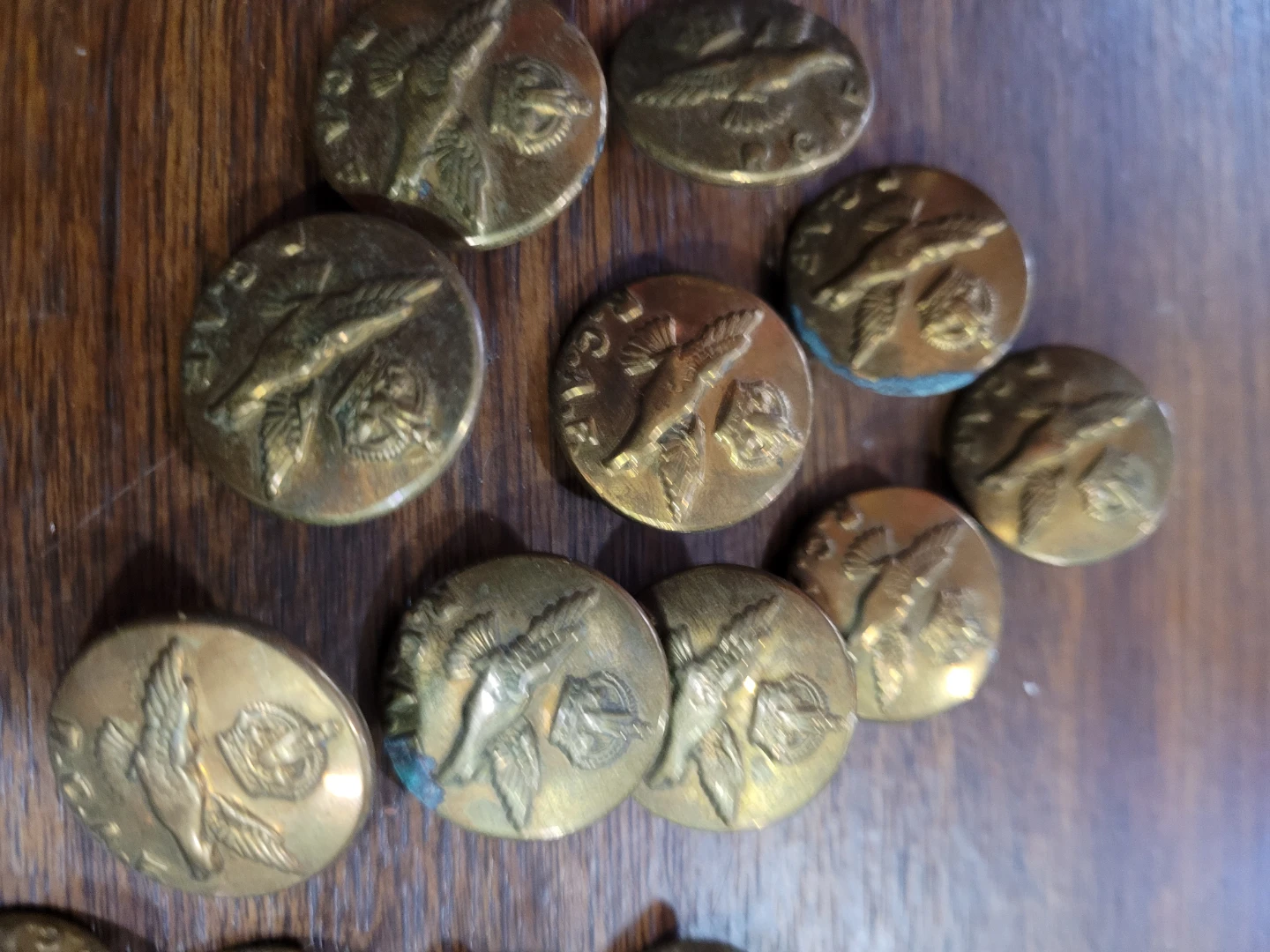 Vintage Military Style Buttons Lot - photo 4