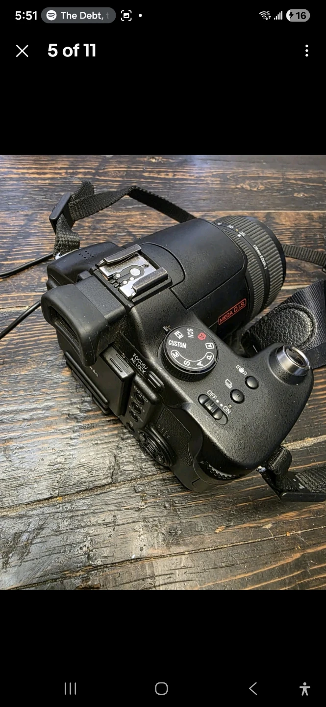 Panasonic Lumix DMC-FZ50 Digital Camera with 2 new Batteries - photo 5