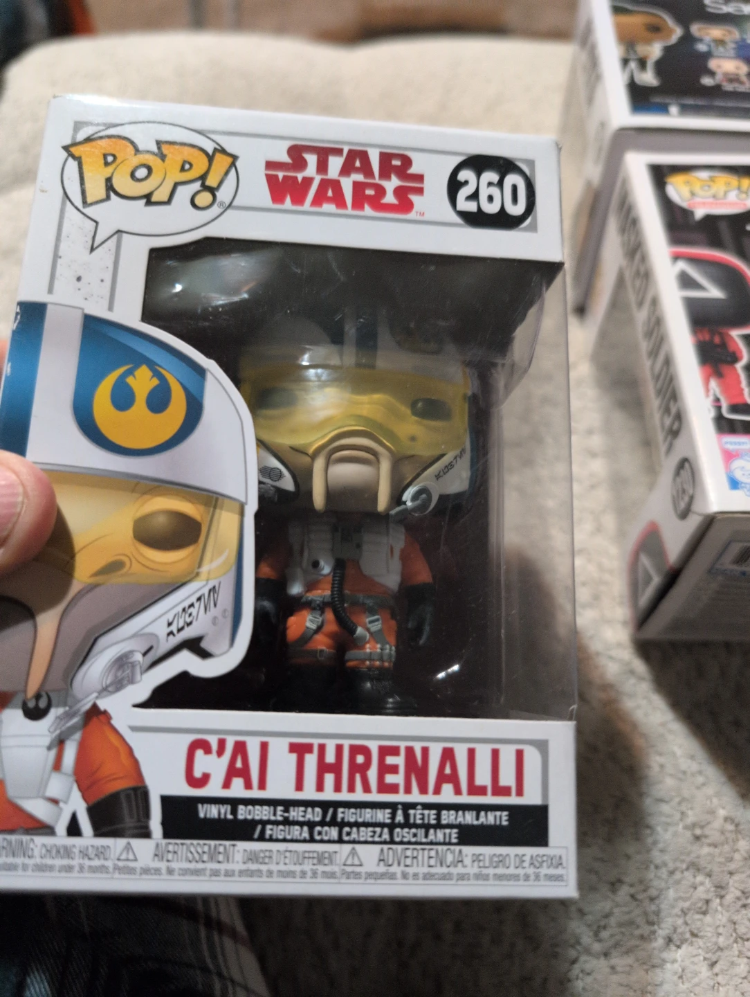 Funko Pop! Star Wars C'ai Threnalli #260 Vinyl Bobble-Head