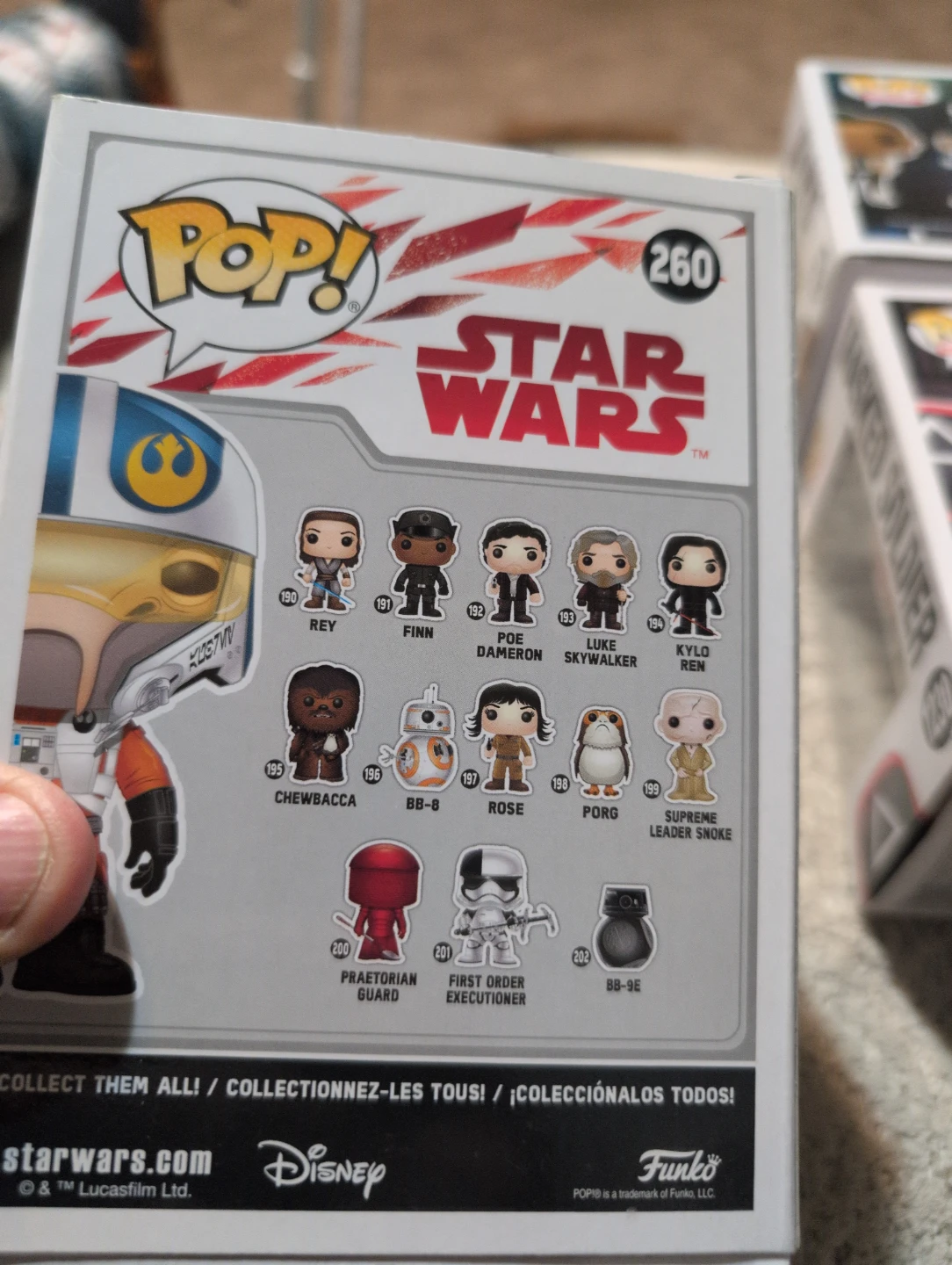 Funko Pop! Star Wars C'ai Threnalli #260 Vinyl Bobble-Head - photo 2