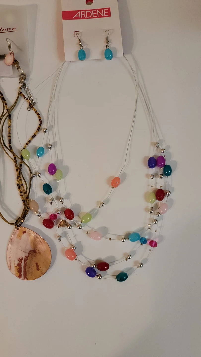 Ardene Beaded Necklace and Earring Set(19) - photo 3