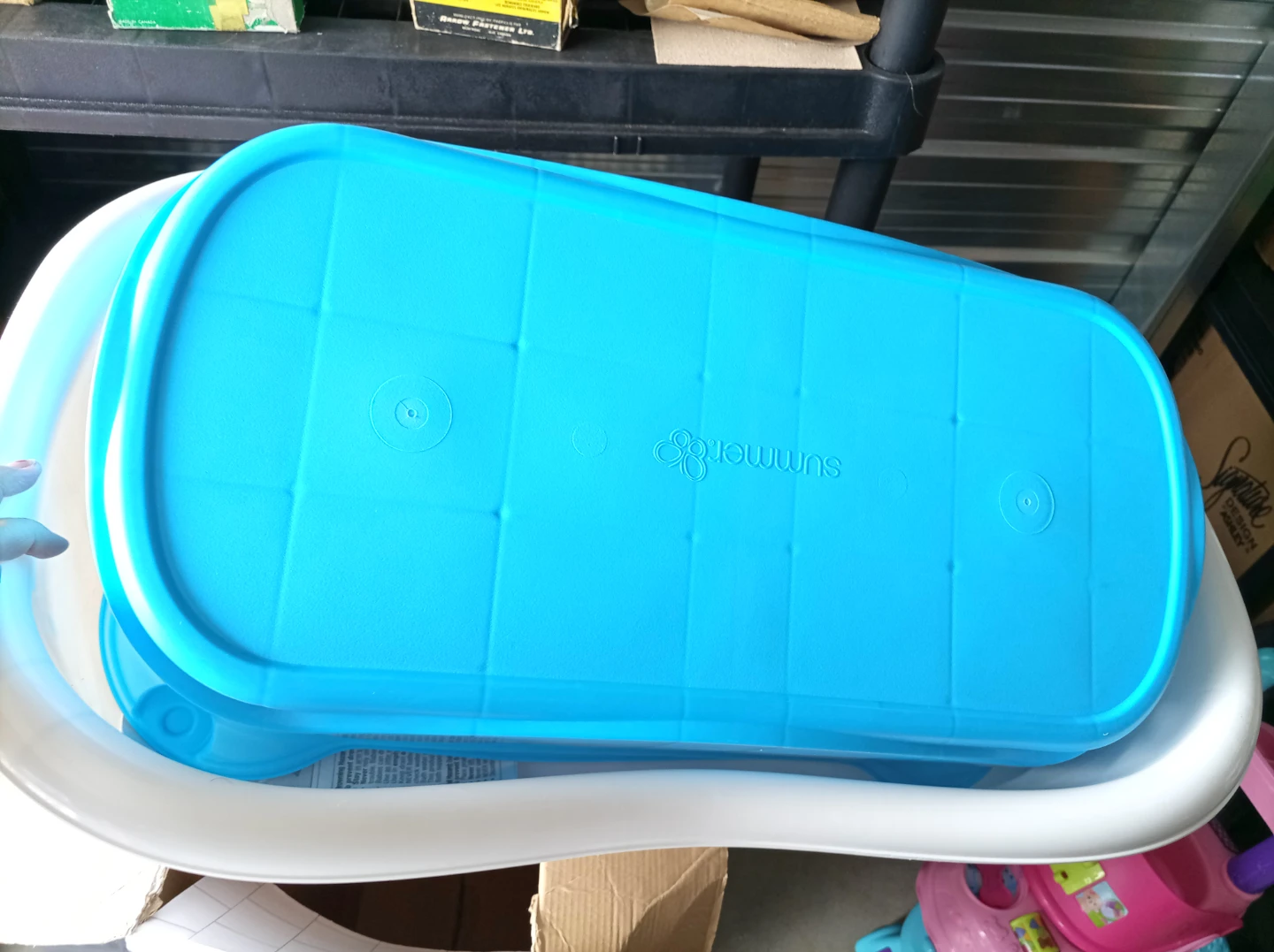 Summer Infant Right Height Bath Center Baby Tub - photo 3