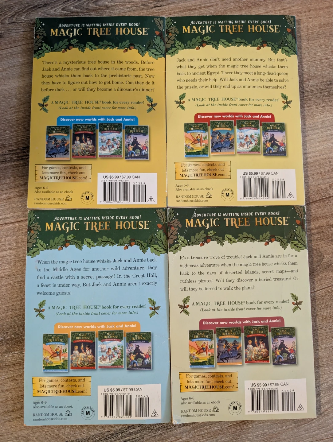 Magic Tree House Books 1-4 by Mary Pope Osborne - photo 2