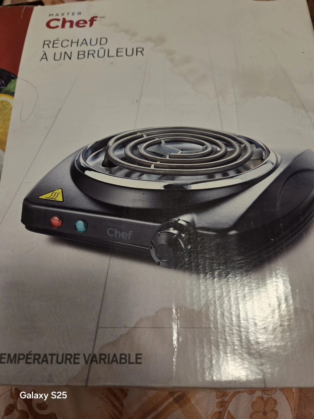 Master Chef Single-Burner Cooktop - photo 2