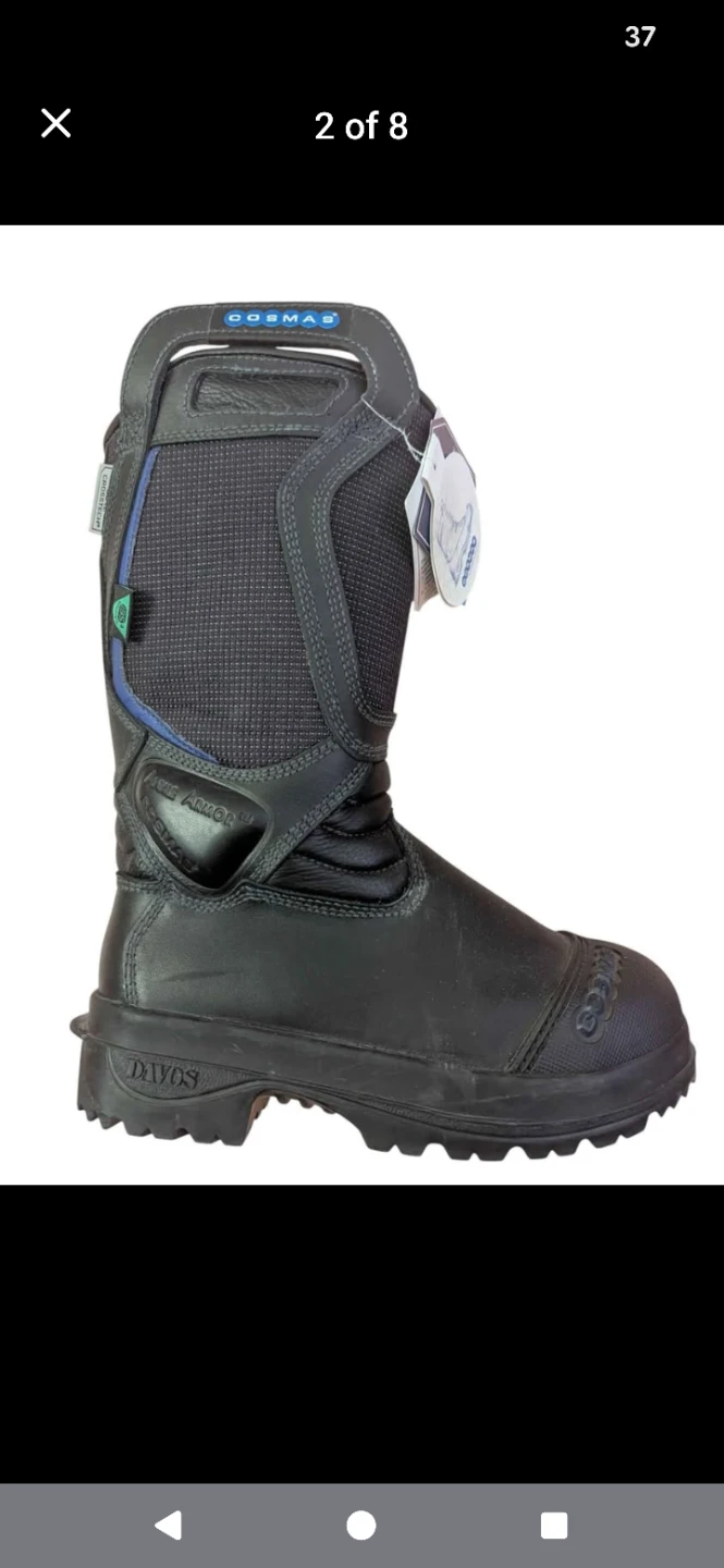 READ AD: NEW COSMAS firefighting boots Gore crosstech REG $200+ - photo 3