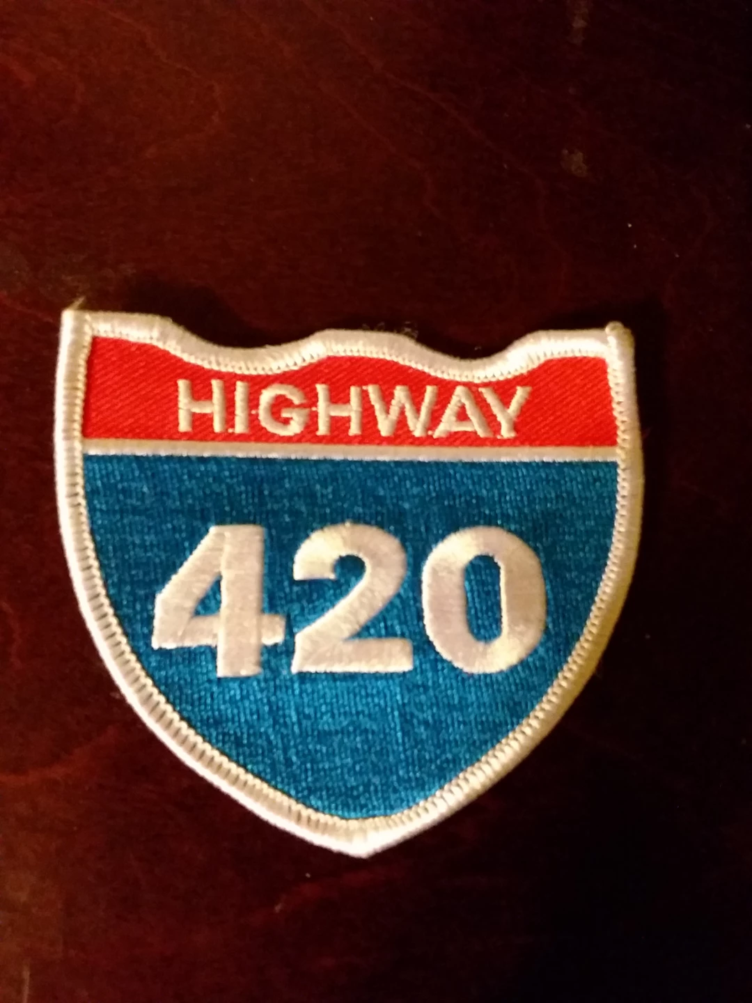 🪴 🚬 🆕 Highway 🛣️  420 🪴 Iron on Patch 🪴 🚬