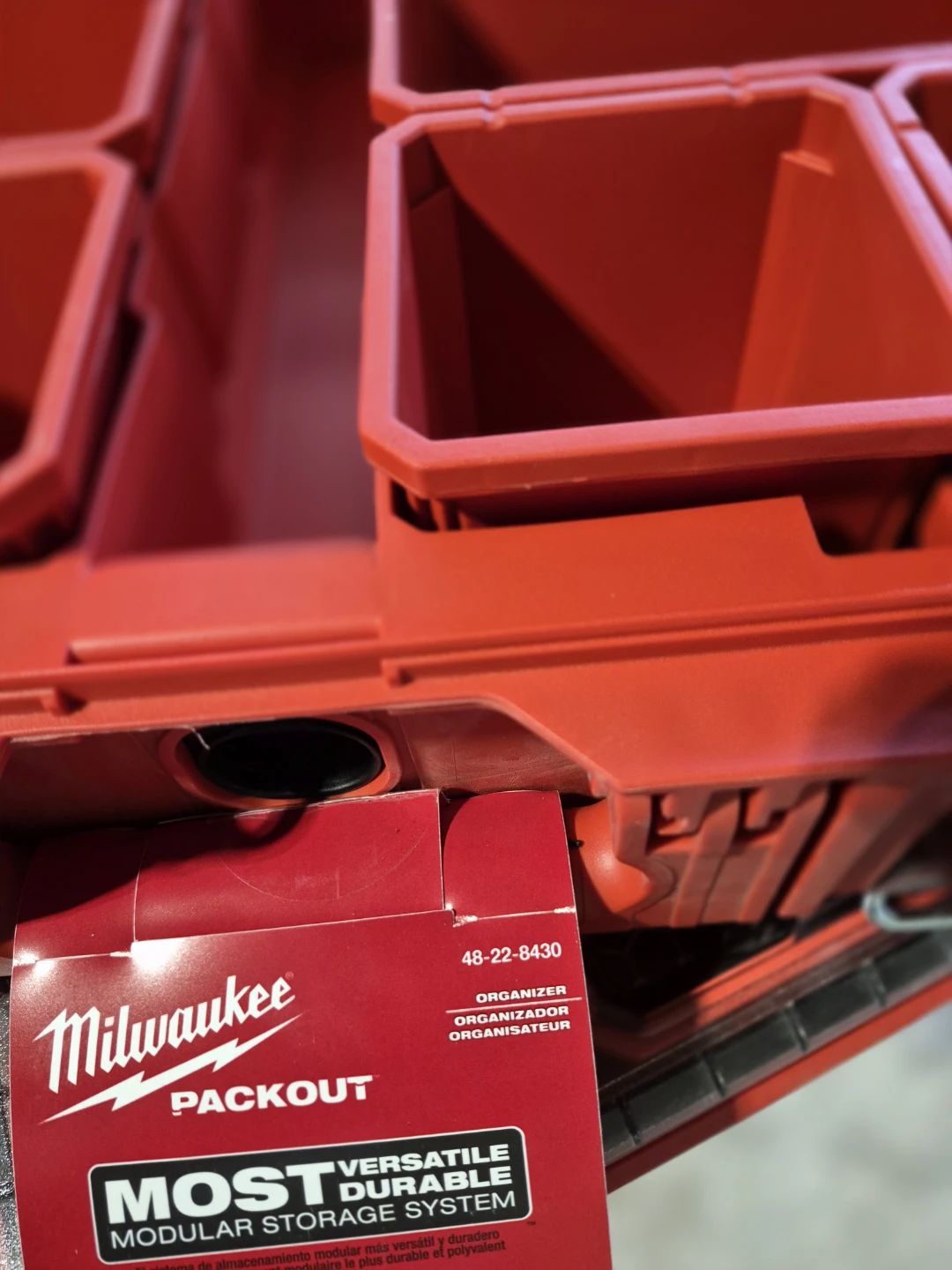 Milwaukee PACKOUT 2-Bin Organizer - photo 5
