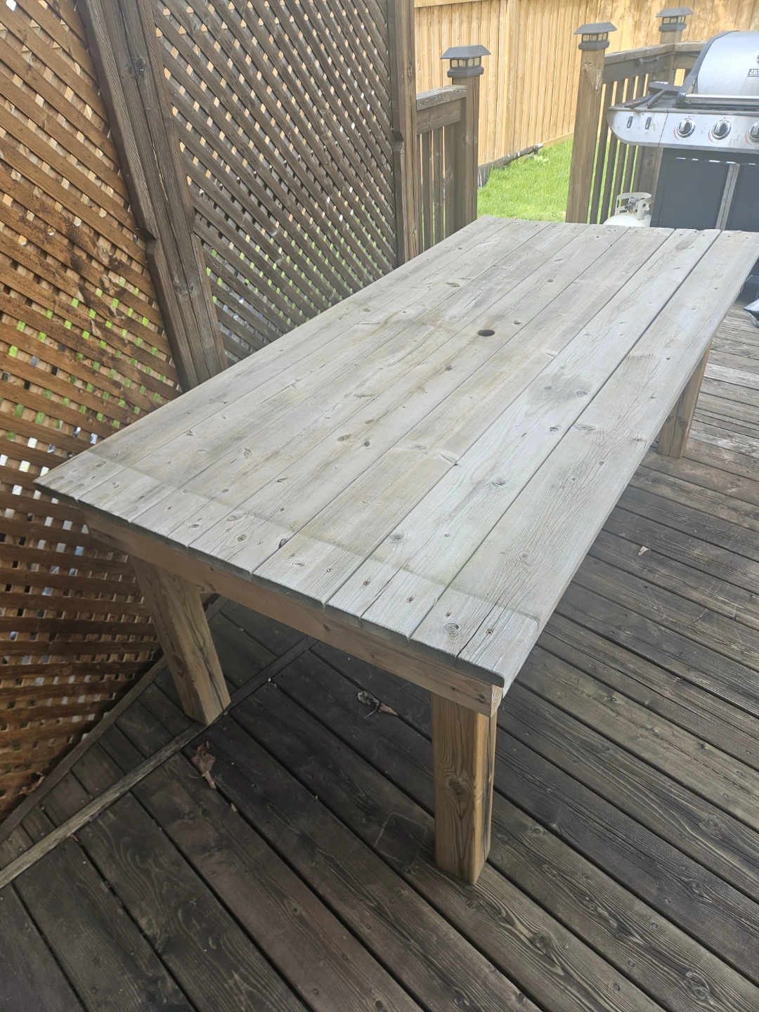 Wooden Outdoor Picnic Table